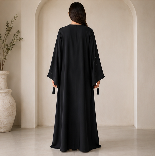 Al-Haram Noir Grace Flow Abaya