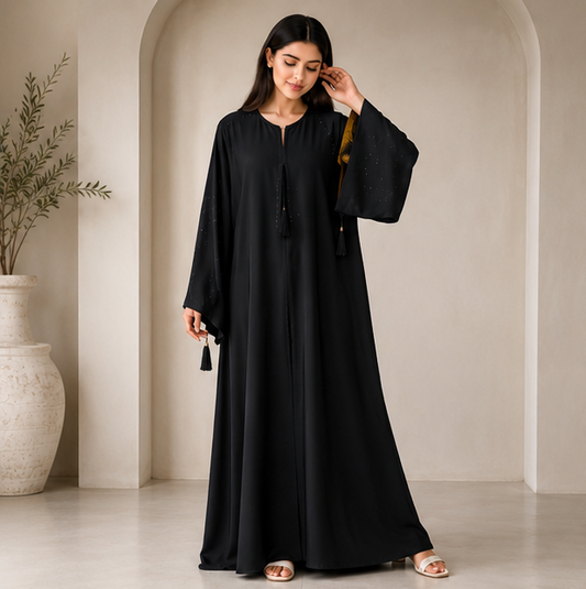 Al-Haram Noir Grace Flow Abaya